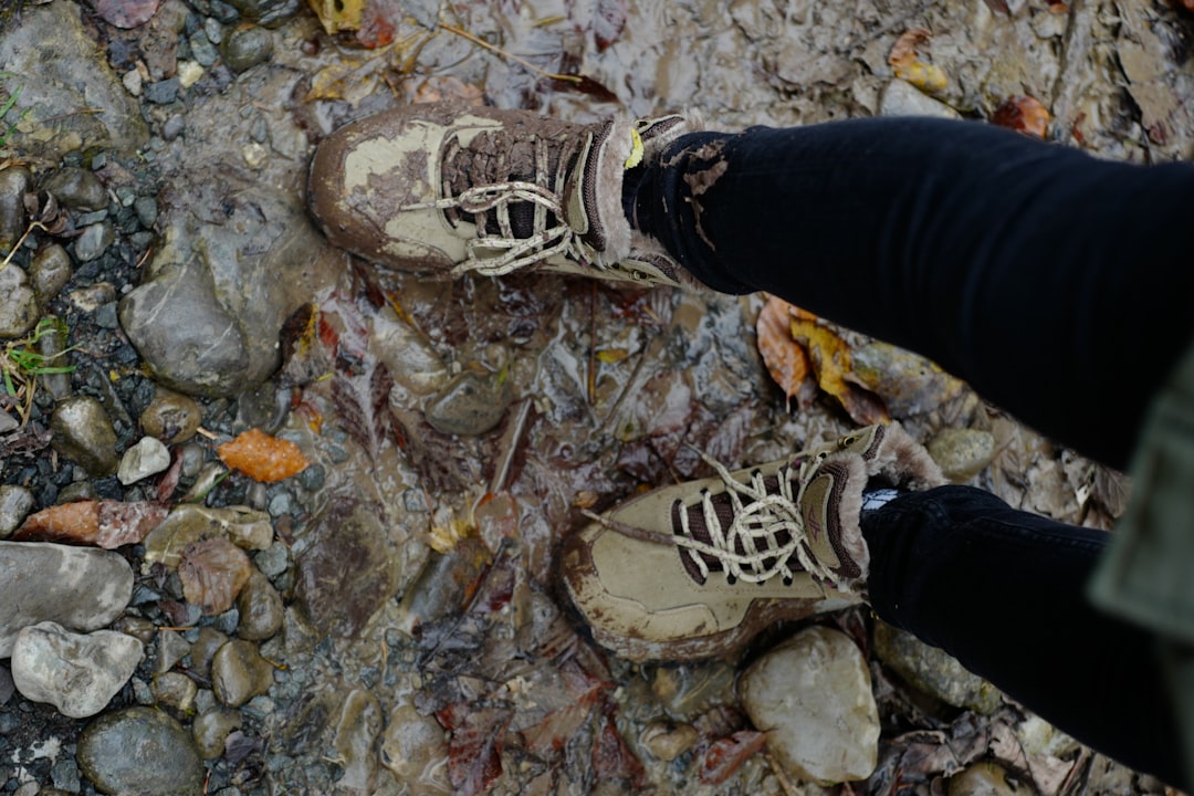 Photo Muddy boots