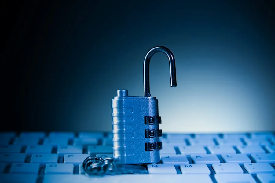 Photo common personal data security mistakes